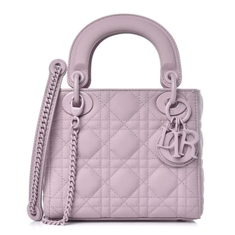 matte lavender lady dior bag